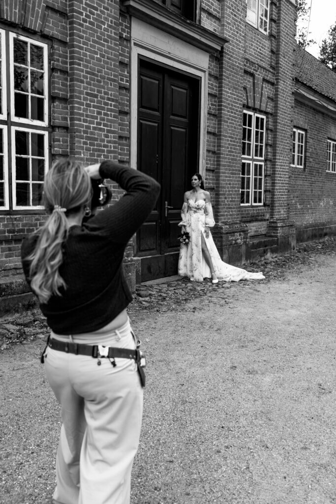 Behind the Scenes – Hochzeitsfotografin bei der Arbeit