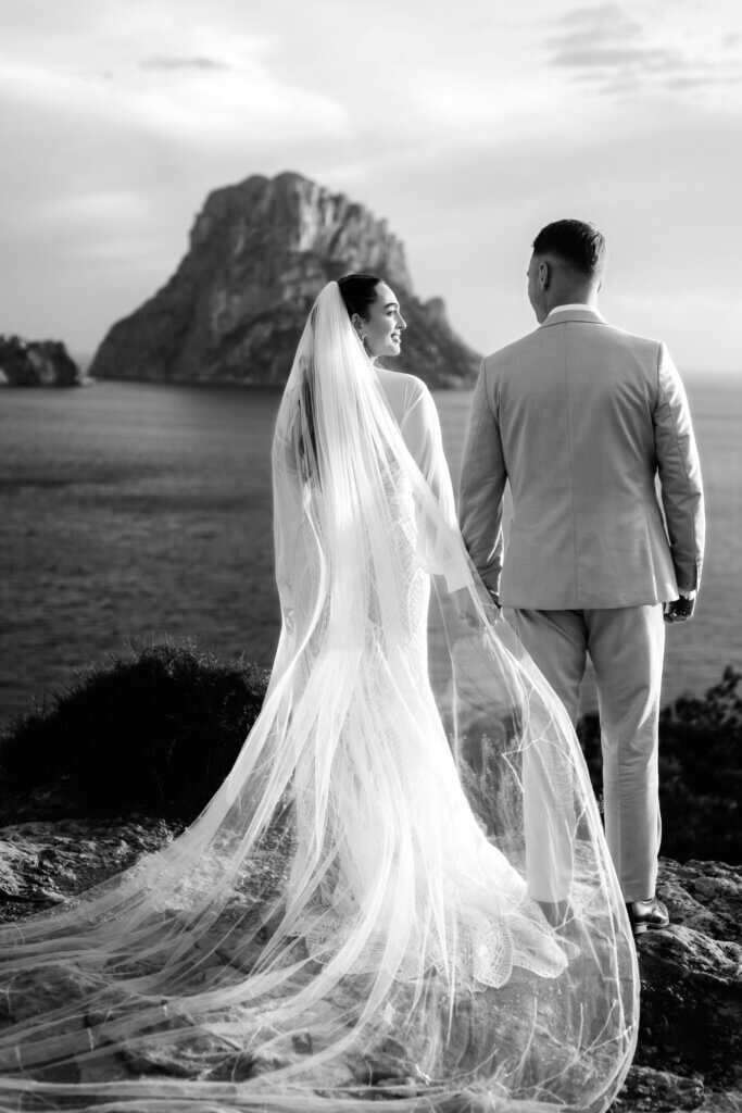 Destination Wedding auf Ibiza – Romantische Szene
